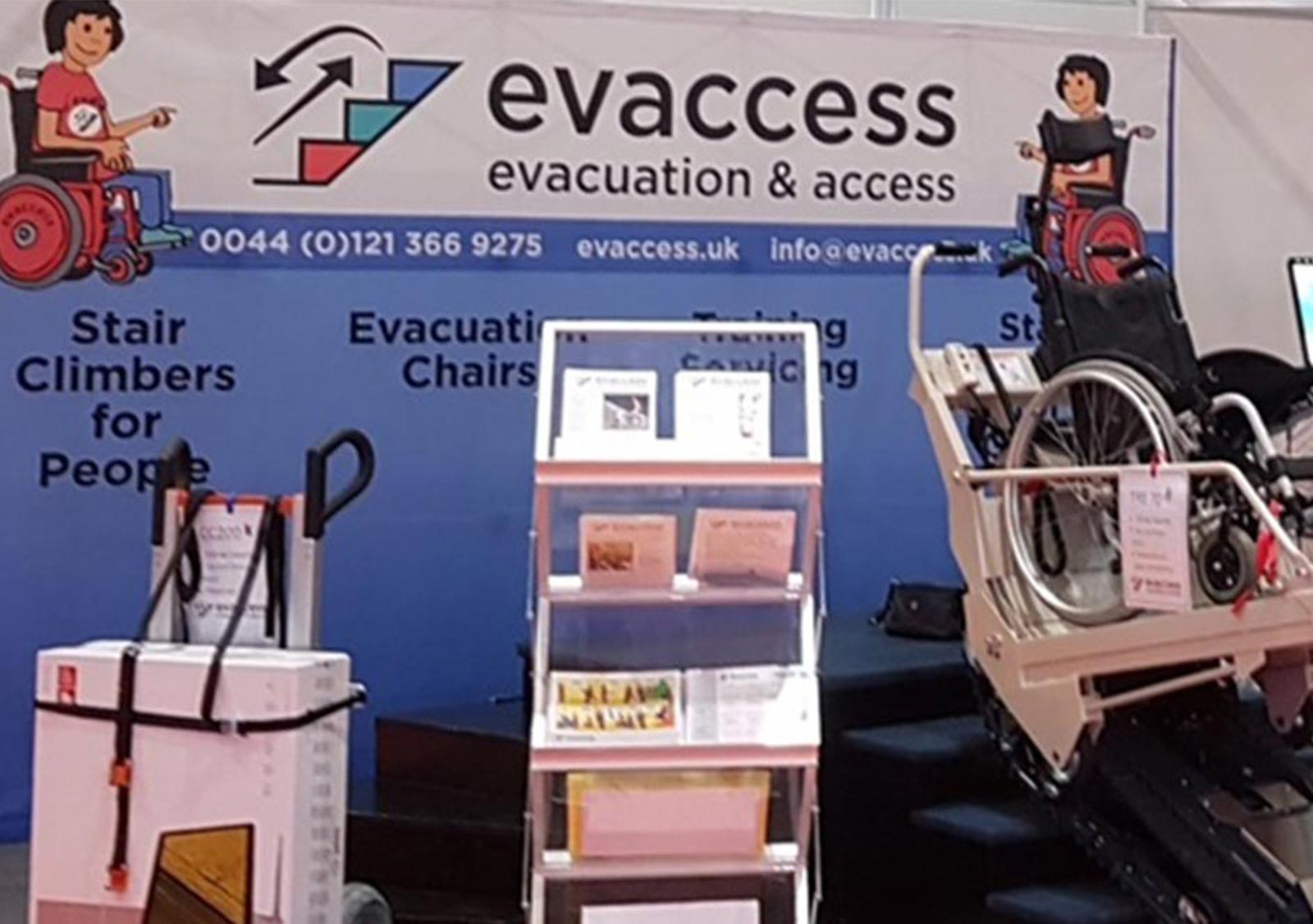 Evaccess Show Stand