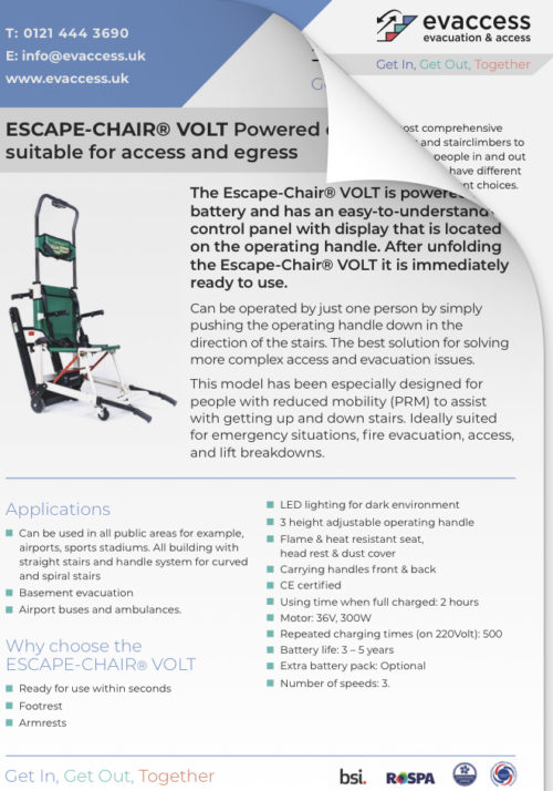 Download Product Sheets - Evaccess - Evacuation & Access